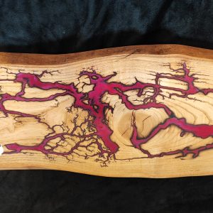 Planche présentation alimentaire essence frêne