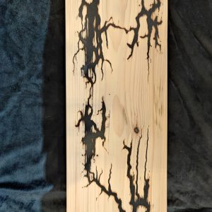 Planche présentation alimentaire essence sapin